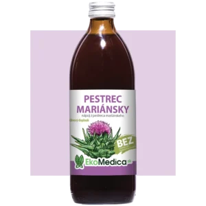 prírodný nápoj z pestreca mariánskeho EkoMedica SK 500 ml