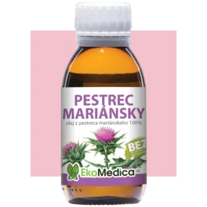 pestrec mariánsky stopercentný prírodný olej EkoMedica SK 100 ml