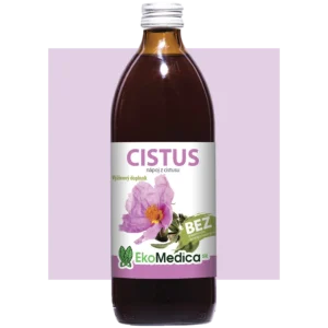 prírodný nápoj z cistusu EkoMedica SK 500 ml